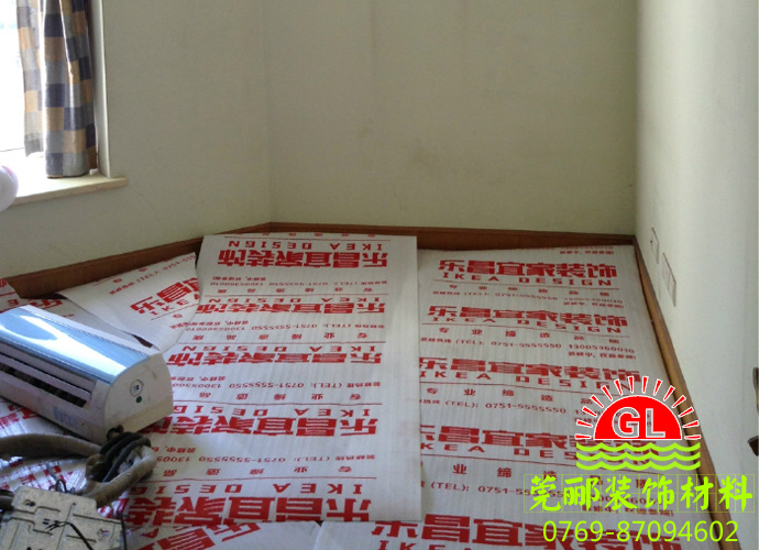 【裝修日記】4月15日開工----強(qiáng)烈推薦墻面地板裝修保護(hù)膜，莞酈地面保護(hù)膜真心不錯(cuò)哦?。?！